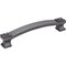 Jeffrey Alexander 128 mm Center-to-Center Gun Metal Square Delmar Cabinet Pull 585-128DACM - alternate 1